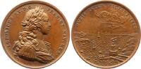 Frankreich Bronzemedaille Ludwig XV. 1715-1774. -