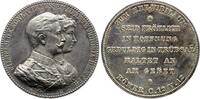 Brandenburg-Preußen Silbermedaille Wilhelm II. 1888-1918. -