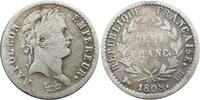 France Demi-Franc 1808 BB Napoléon Ier S+ 376.52 元 含税 ＋  167.34 元 运费