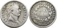 France Demi-Franc 1808 I Napoléon Ier S 502.03 元 含税 ＋  167.34 元 运费