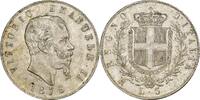 Italie 5 lire 5 lire 1876 R -