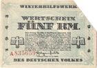 Germany 5 Reichsmark Germany Winterhilfswerk 1944 5 RM -