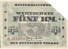 Germany 5 Reichsmark Germany Winterhilfswerk 1944 5 RM -