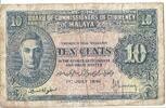 Malaya 10 cents Malaya 10 cents 1941 -