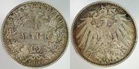 Deutsche reichs 1 Mark E 1901 -