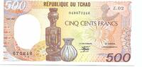 Chad 500 Francs -