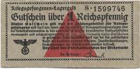 GERMANY - Military - POW. 1 Reichspfenning 1939. RO 515 -