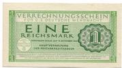 GERMANY - Military - Wehrmacht. 1 Reichsmark 1944. P M38 -