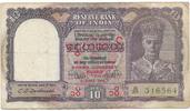 Burma - 10 Rupees 1947 P#32 -
