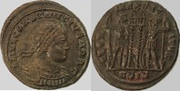 Follis Constantius II, as Caesar, AE Follis/GLORIA EXERCITVS -