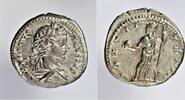 Caracalla Denarius. 199-200 AD / Sol standing front -