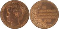 Netherlands Medal Inauguration Queen Wilhelmina - H. Baars / Menger -