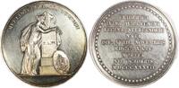 Netherlands Silver Medal Death of Frederika Louisa Wilhelmina - by D. van der Kellen -