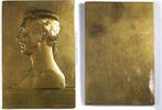 Belgium Plaquette World War I Commemorative - August 1914 - by C. Devreese -