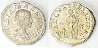 Julia Maesa Denarius. Felicitas standing left -