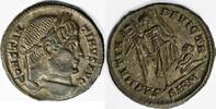 Constantine AE follis. AD 324-325.Victory advancing right Mintmark SIRM. -