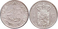The Netherlands East Indies 1/4 gulden Nederlands Indië 1896 -