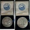 Weltmünzen 10 Kronur Iceland Silver Commemorative AU Toned Coin in Box -
