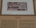 Banknoten 5 Shillings Somalia Banknote Crisp Uncirculated in Stamped Info Card -