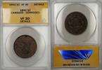 USA Large Cent Braided Hair 1c Coin ANACS VF-30 Details Damaged-Corroded PRX -