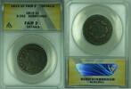 USA Large Cent Classic Head Coin S-292 ANACS FAIR-2 Details Scratched (41) -
