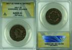 USA Large Cent Matron Head ANACS GOOD-6 Details Corroded-Cleaned (41B) -