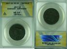 USA Large Cent Matron Head ANACS VG-10 Details Damaged Corroded (41) -