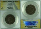 USA Large Cent Coronet Head ANACS GOOD-6 Details Corroded (41) -