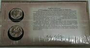USA & D Andrew Johnson BU Presidential Dollars Sealed Coin Set -
