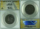 USA Large Cent Coronet Head ANACS VG-10 Details Scratched (42) -
