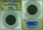 USA Large Cent Braided Hair ANACS VF-25 Details Corroded-Scratched (42) -