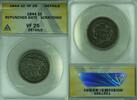USA Large Cent Braided Hair RPD ANACS VF-25 Details Scratched (42) -