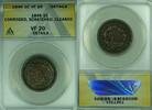 USA Large Cent Braided Hair ANACS VF-20 Details Corroded-Scratched-Clnd (42) -