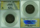 USA Large Cent Braided Hair ANACS VF-30 Details Scratched (42) -