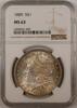 USA 1880 $ $1 Morgan Silver Dollar Coin NGC MS-63 Toned (13A) -