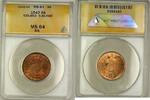 Weltmünzen Iceland 5A Five Aurar Copper Coin ANACS MS-64 Red-Brown (C) -