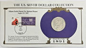 USA $1 Coin 1891-O Morgan Silver Dollar  Collection-Commemorative Stamp ... 391.90 元 含税 ＋  178.30 元 运费