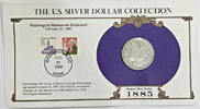 USA $1 Coin 1885 Morgan Silver Dollar  Collection-Commemorative Stamp Card  391.90 元 含税 ＋  178.30 元 运费