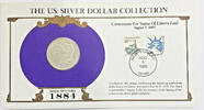USA $1 Coin 1884 Morgan Silver Dollar  Collection-Commemorative Stamp Card  391.90 元 含税 ＋  178.30 元 运费