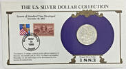 USA $1 Coin 1883 Morgan Silver Dollar  Collection-Commemorative Stamp Card  391.90 元 含税 ＋  178.30 元 运费