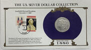 USA $1 Coin 1880 Morgan Silver Dollar  Collection Commemorative Stamp Card  391.90 元 含税 ＋  178.30 元 运费