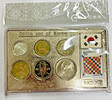 Weltmünzen Coins Set Of Korea 6 Coins-Sealed In Original Packaging -