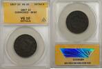 USA Large Cent 1C ANACS VG 10 Details Corroded-Bent -