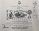 Banknoten ABNC Souvenir Card IPMS Face $2 Liberty Bank/RI Obsolete (SO 9) Impaired -