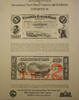 Banknoten ABNC INTERPAM Canada West $1 Bill & New Jersey $2 Bill Souvenir Card SO-16 -