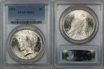USA Peace Dollar Silver $1 PCGS MS-63 (Better Coin) (12G) -