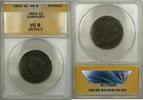 USA Cent Coronet Head One 1C ANACS VG 8 Details Damaged -