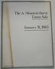 Publications & Supplies  A. Houston Barry Estate Sale January 31 1983 Su... 85.23 元 含税 ＋  178.30 元 运费