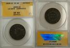 USA Large Cent 1C ANACS EF 40 LG Date Details Corroded -