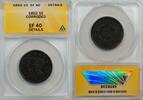 USA Large Cent 1c Coin ANACS EF 40 Details Corroded (B) -
